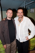 Christopher Dennison with David Wolfe